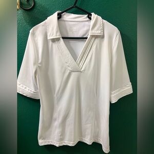 Cracked Wheat short sleeve golf shirt